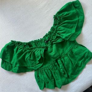 Zara Green blouse Size Small 💚